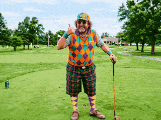 Golf Access Happy Golfer