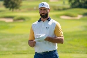 Jon Rahm in a Tournament Round